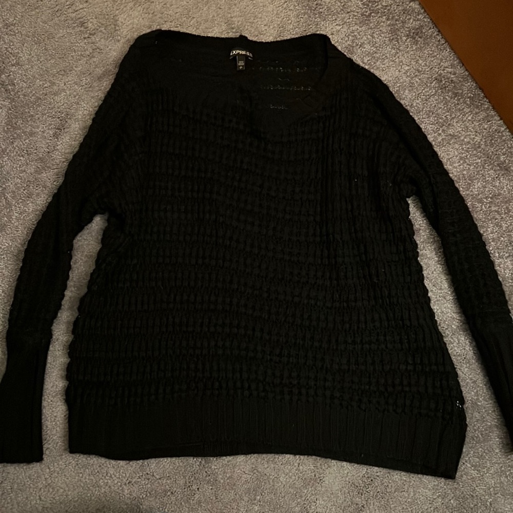 Black Express sweater